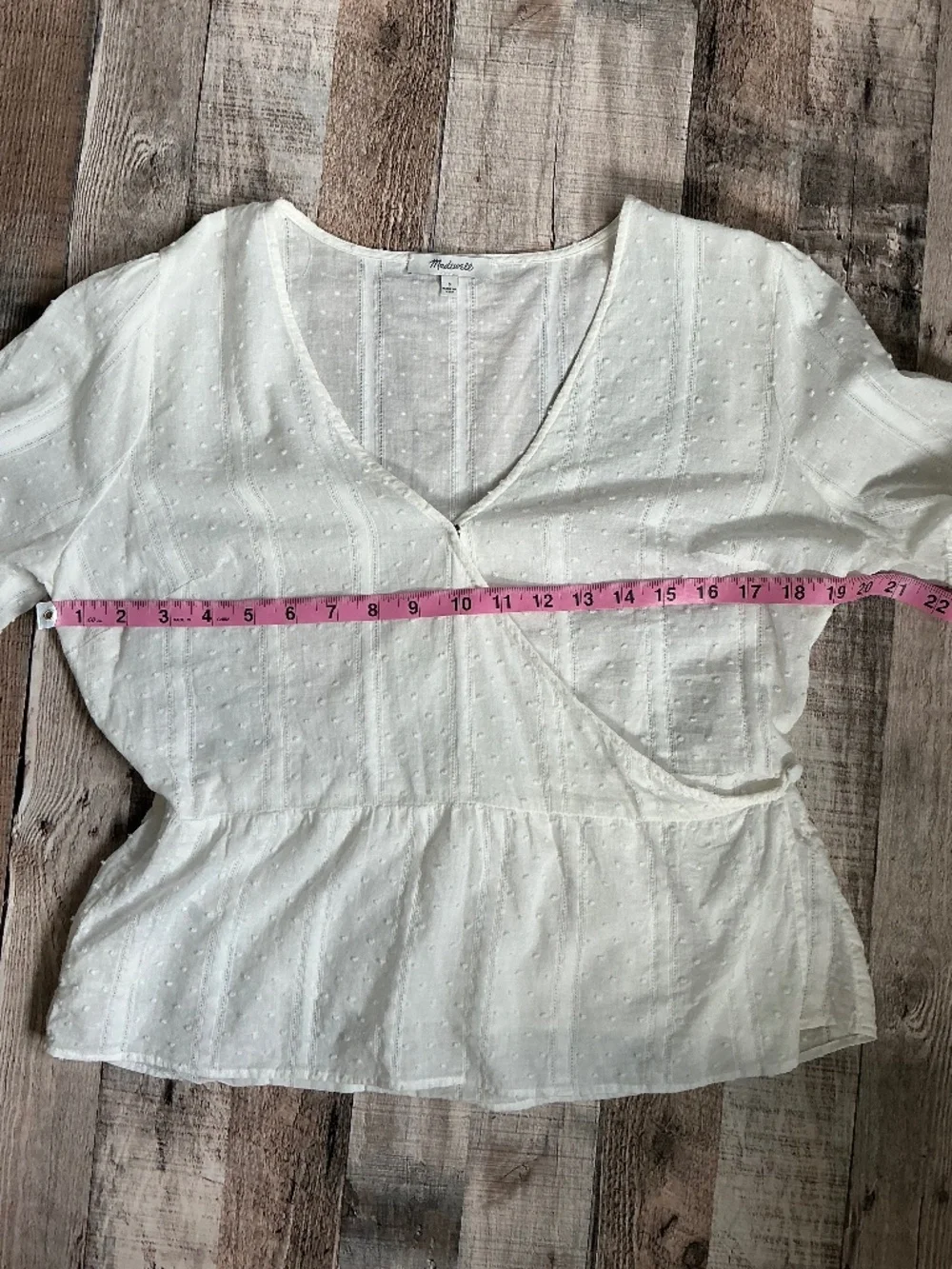 Madewell white cotton